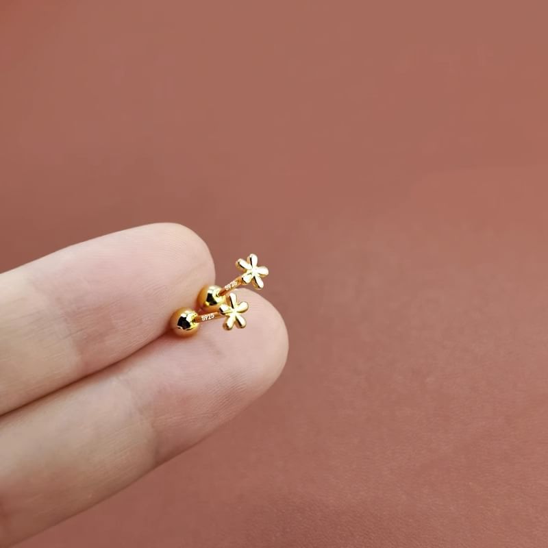 Floral Stud Ear FashionChic