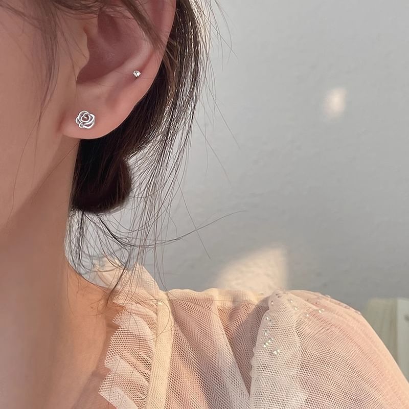 Ear Stud Floral FashionChic