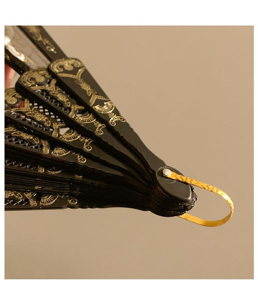 Set Hand Floral Choker / Foldable Fan Designs) (Various Lace FashionChic