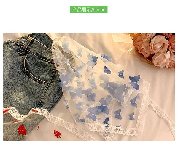 Trim Designs) Triangle Scarf Lace (Various Head FashionChic