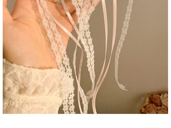 Ribbon Lace Set of 2: Clamp Hair FashionChic