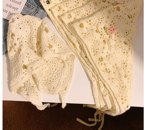 Scarf Head Designs) (Various Embroidered Triangle FashionChic