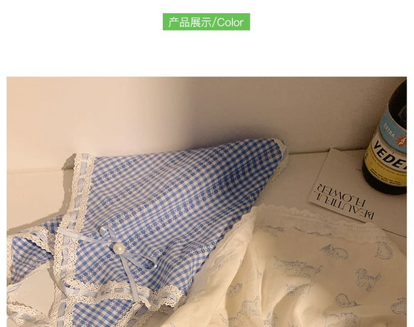 Head (Various Lace Triangle / Trim Scrunchie Set Designs) Scarf FashionChic