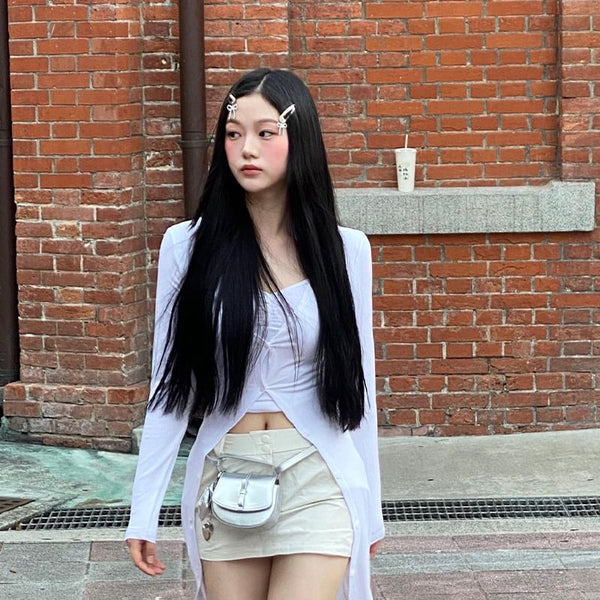 / Hair Alloy Set Bow Clip Rhinestone FashionChic