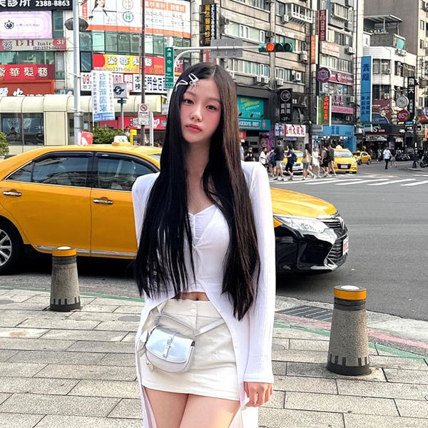 / Hair Alloy Set Bow Clip Rhinestone FashionChic