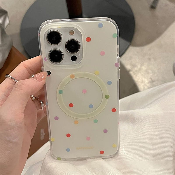 Polka Case MagSafe Phone Dot FashionChic