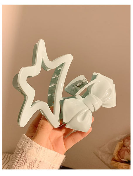 Star / Hair Bow Claw FashionChic