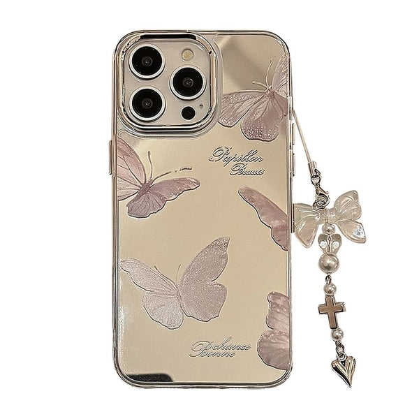 Phone Butterfly Case Mirrored FashionChic