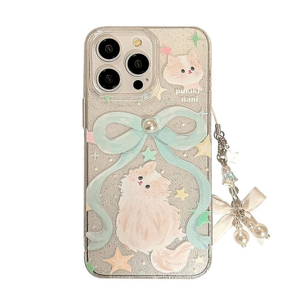 Bow Case Phone Cat FashionChic