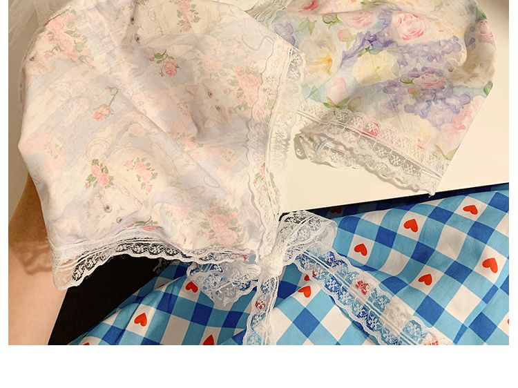 Print (Various Headband Bandana Lace Designs) Trim FashionChic