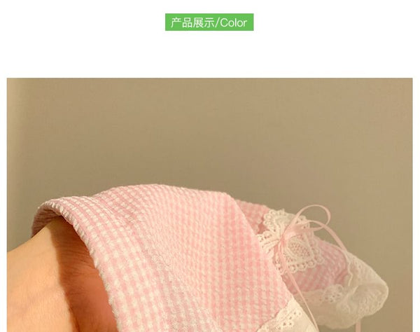 Lace Designs) Trim (Various Plaid Headband Bandana FashionChic