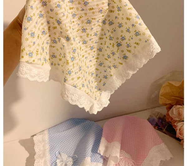 Lace Designs) Trim (Various Plaid Headband Bandana FashionChic