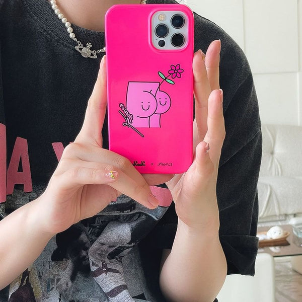 Phone Case Floral Butt FashionChic