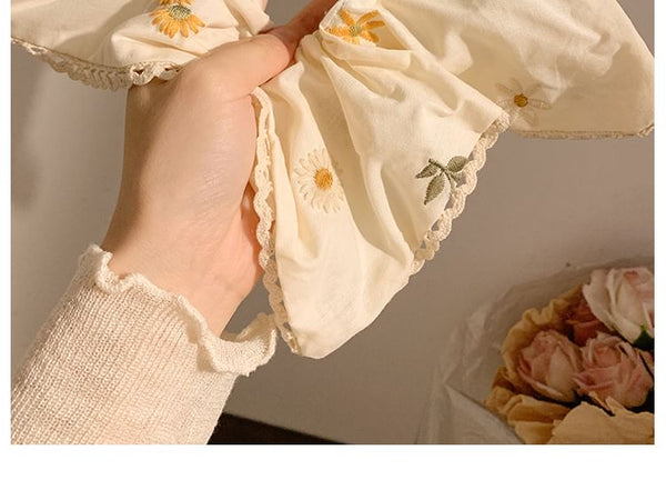 Embroidered (Various Scrunchie Floral / Bandana Designs) FashionChic