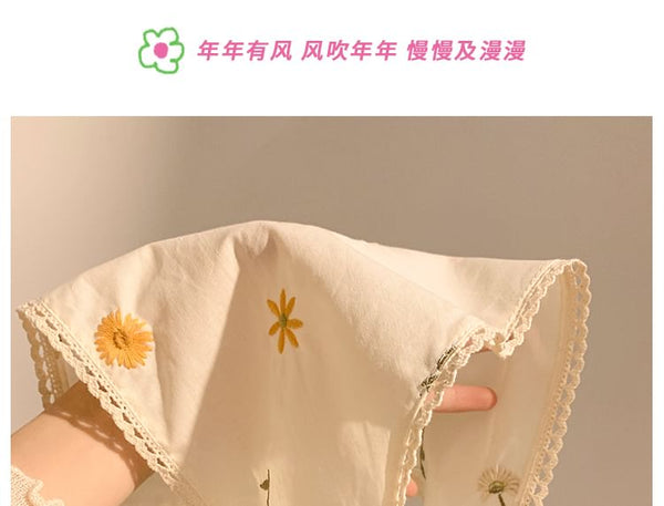 Embroidered (Various Scrunchie Floral / Bandana Designs) FashionChic