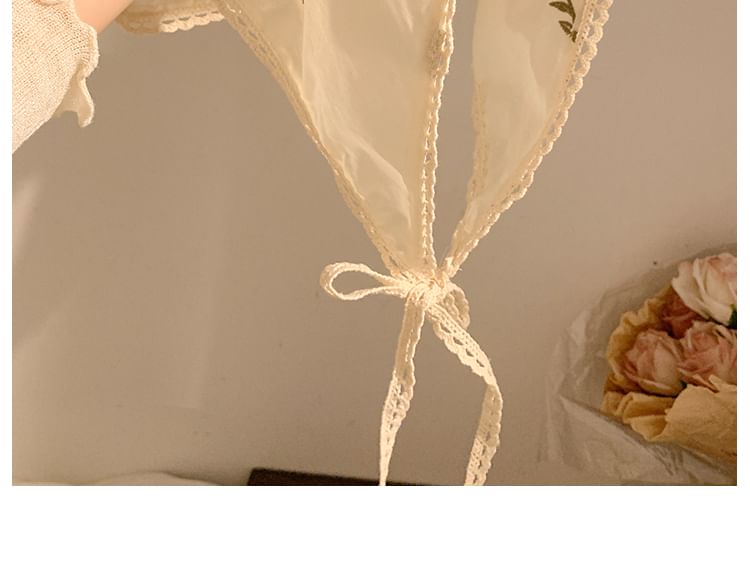 Embroidered (Various Scrunchie Floral / Bandana Designs) FashionChic
