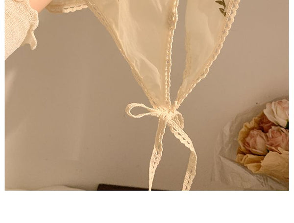 Embroidered (Various Scrunchie Floral / Bandana Designs) FashionChic