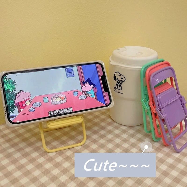 Chair Phone Stand Plastic Desktop FashionChic