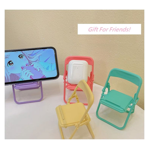 Chair Phone Stand Plastic Desktop FashionChic