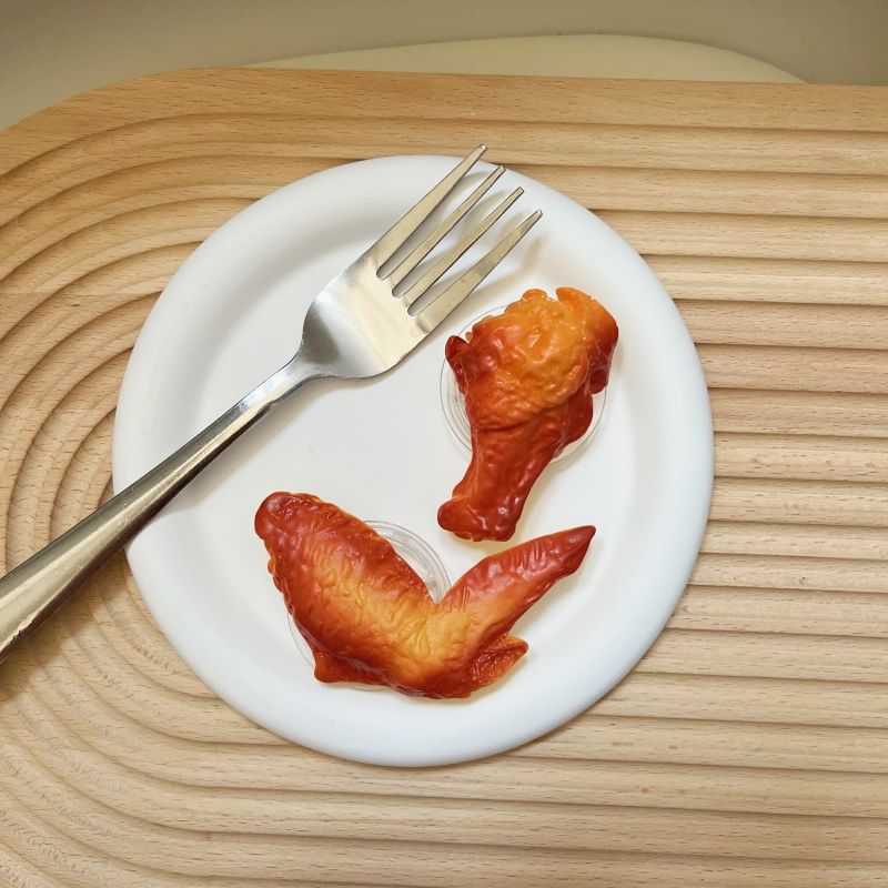 / Drumstick Wing Plastic (Various Desktop Stand Chicken Phone FashionChic