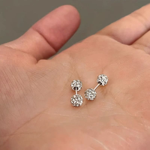 Earring Stud Rhinestone FashionChic