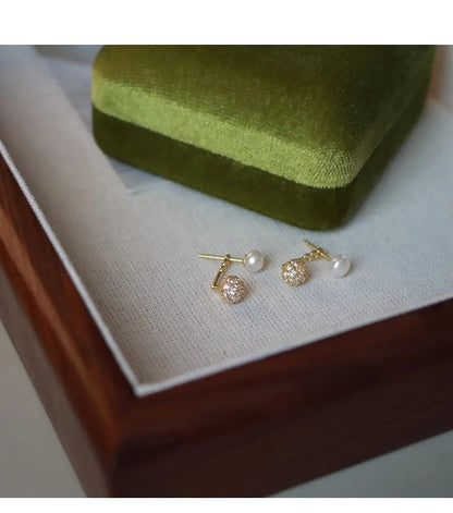 Jacket Faux Rhinestone Pearl Ear FashionChic