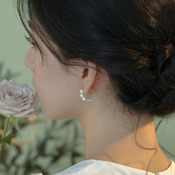 Faux Drop Earring Pearl FashionChic