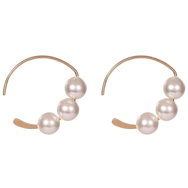 Faux Drop Earring Pearl FashionChic