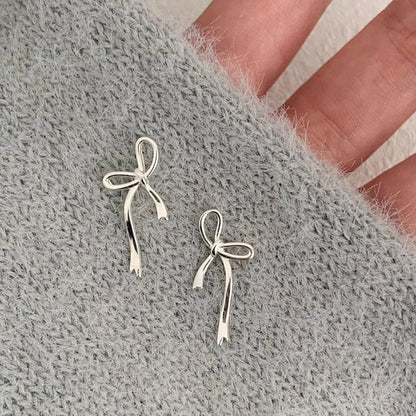 Stud Earring Bow FashionChic