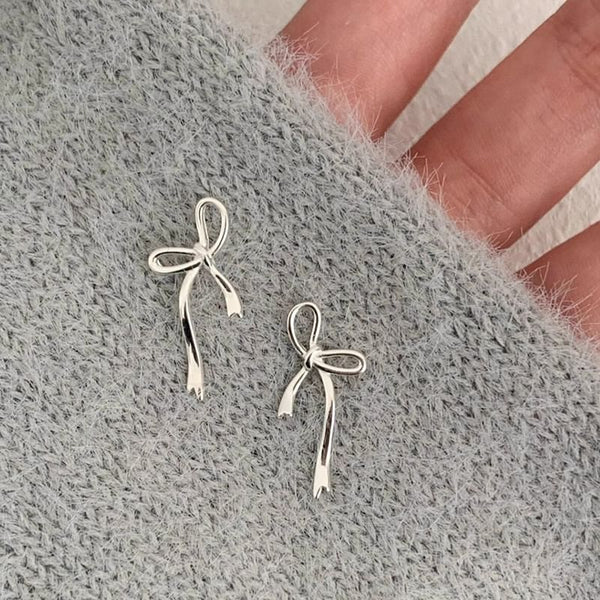 Stud Earring Bow FashionChic