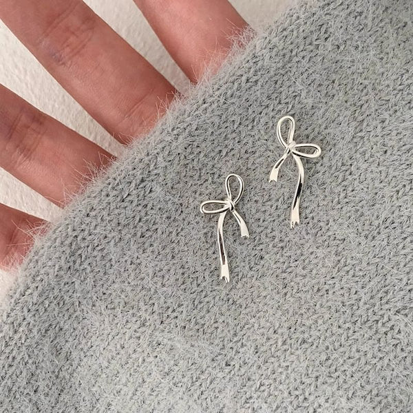 Stud Earring Bow FashionChic