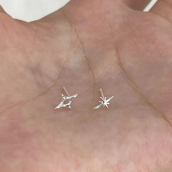 Earring Asymmetrical Stud Star FashionChic