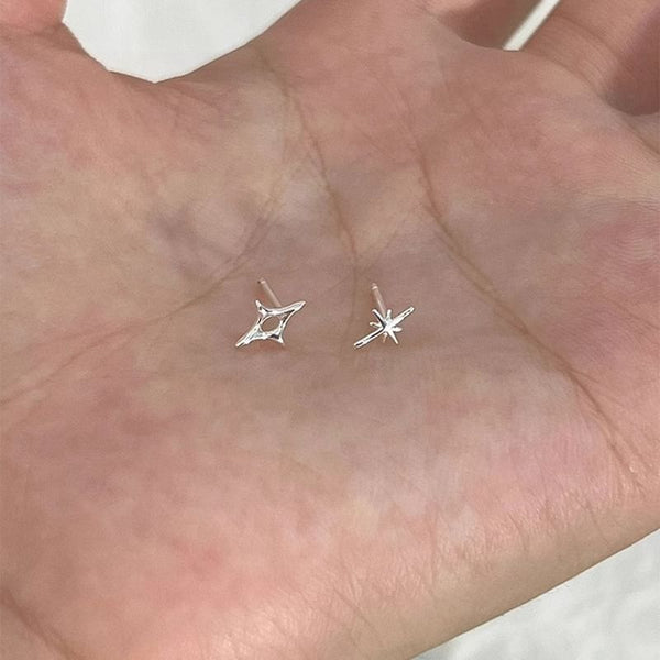 Earring Asymmetrical Stud Star FashionChic