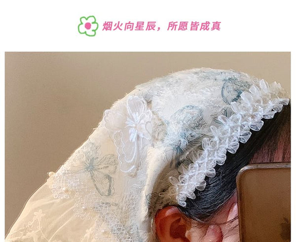 Butterfly (Various Bandana Lace Trim Designs) FashionChic