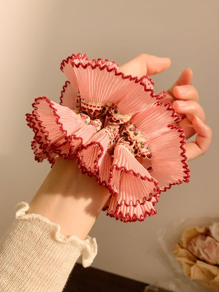 Fabric Accordion Scrunchie FashionChic