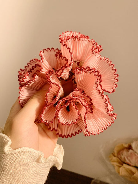 Fabric Accordion Scrunchie FashionChic