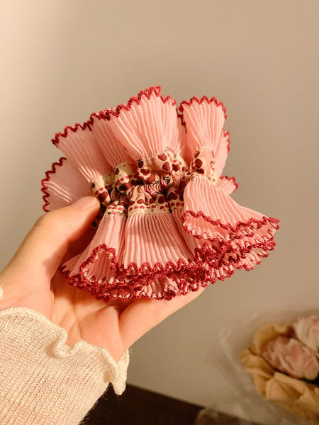 Fabric Accordion Scrunchie FashionChic