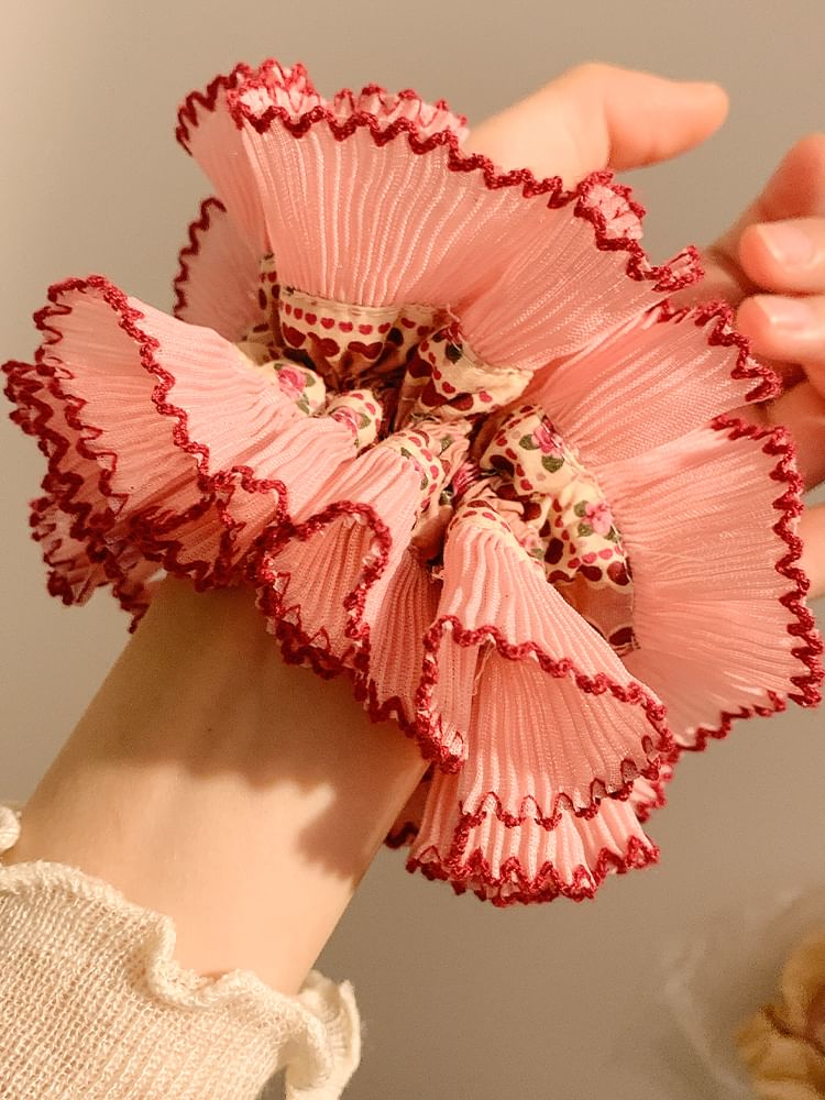 Fabric Accordion Scrunchie FashionChic