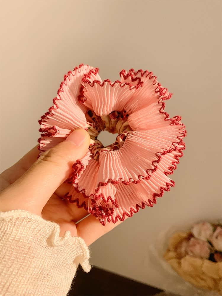 Fabric Accordion Scrunchie FashionChic