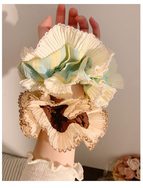 Fabric Accordion Scrunchie FashionChic