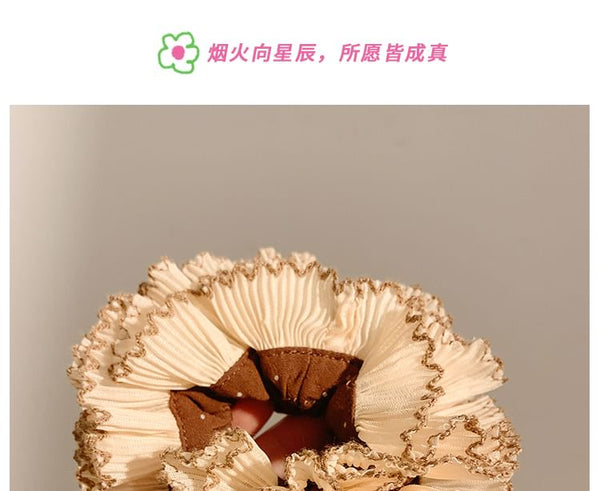 Fabric Accordion Scrunchie FashionChic