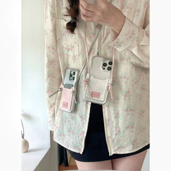 Card Case Phone Lanyard Holder FashionChic