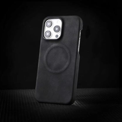 Leather Phone Faux Case MagSafe FashionChic