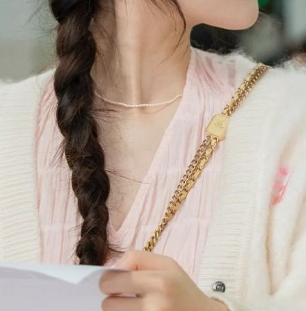 Beaded Necklace Faux Pearl FashionChic