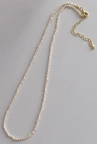 Beaded Necklace Faux Pearl FashionChic