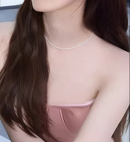 Beaded Necklace Faux Pearl FashionChic