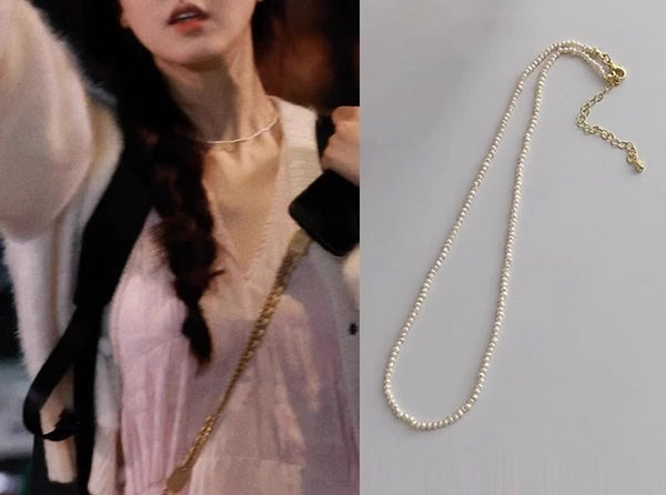 Beaded Necklace Faux Pearl FashionChic