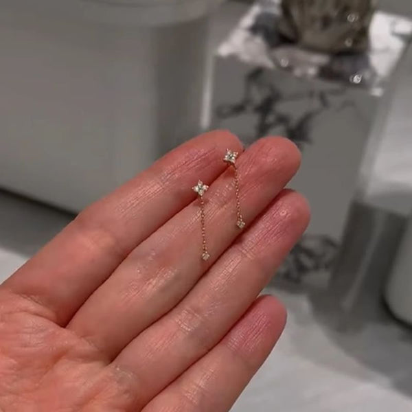 Floral Drop Earring FashionChic