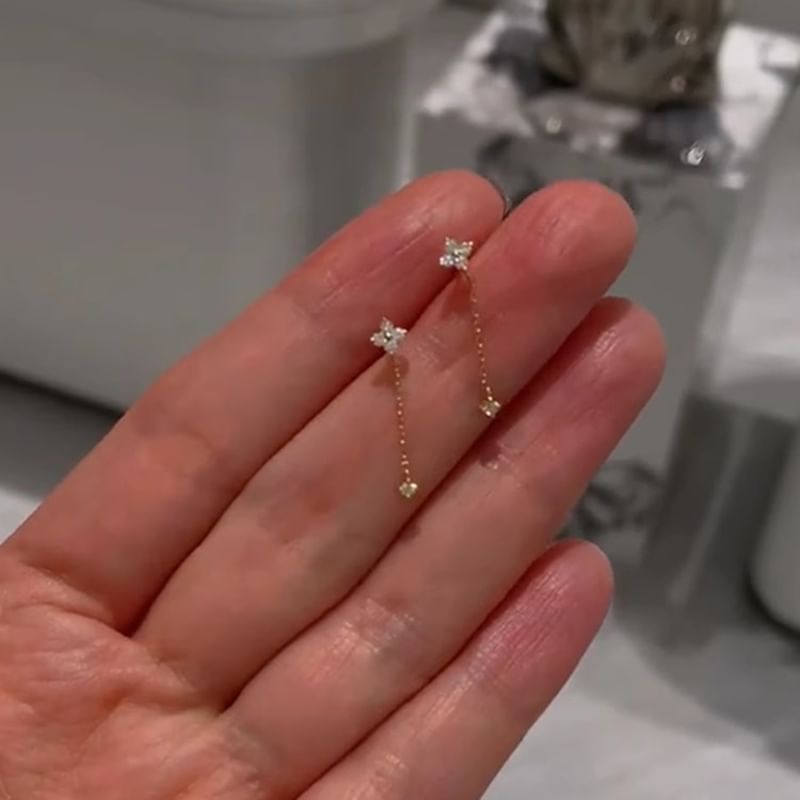 Floral Drop Earring FashionChic