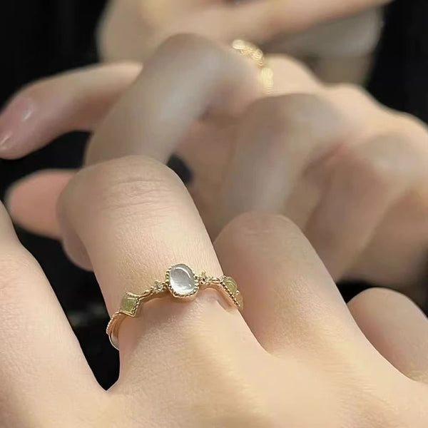 Ring Gemstone FashionChic
